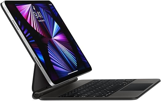 Apple Magic Keyboard: iPad Keyboard case for iPad Pro 11-inch (1st, 2nd, 3rd, 4th Generation) and iPad Air (4th, 5th Generation), Great Typing Experience, Built-in trackpad, US English - Black